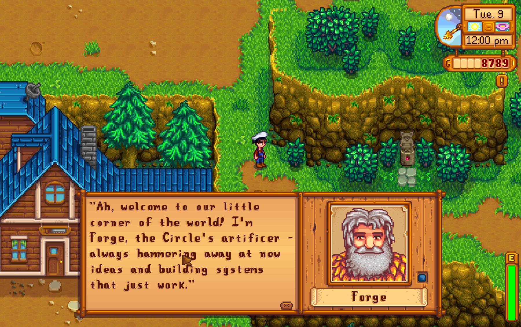 Forge, the Circle's artificer